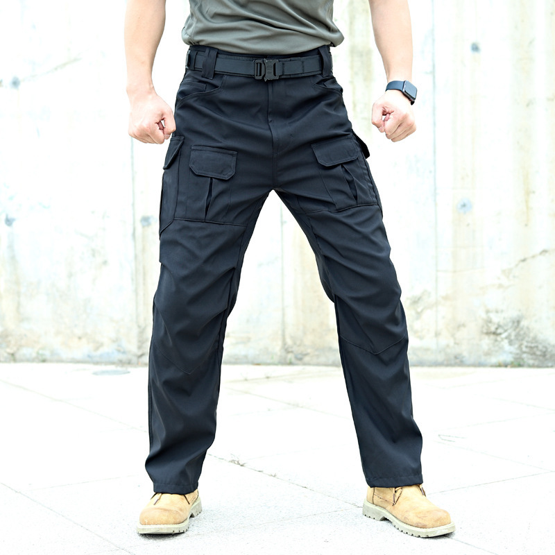 Custom Canvas Heavy Duty Work Wear Tactical Pants Men Cargo Pants for Industry Repairmen Workshop Factory Mechanic Work Pants