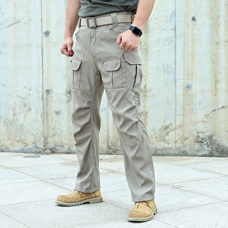 Custom Canvas Heavy Duty Work Wear Tactical Pants Men Cargo Pants for Industry Repairmen Workshop Factory Mechanic Work Pants