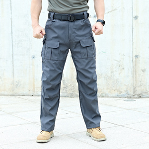 Custom Canvas Heavy Duty Work Wear Tactical Pants Men Cargo Pants for Industry Repairmen Workshop Factory Mechanic Work Pants