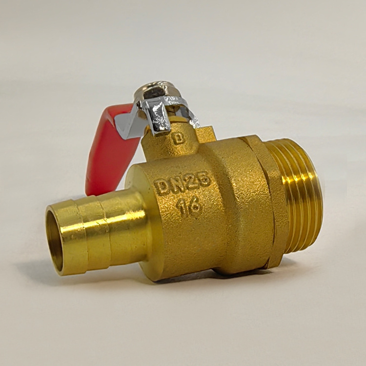 Fire hose Reel Ball Valve Connector Male Thread Switch Gun Head Copper Ball Valve