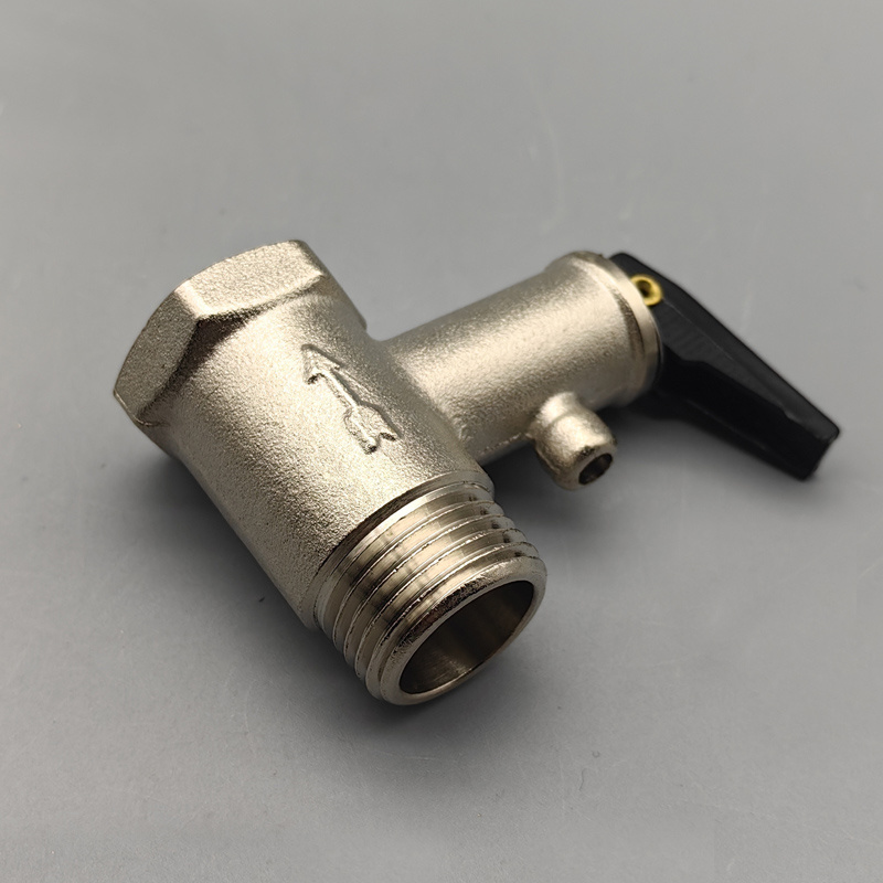 Heater Brass safety valve ,1/2'' and 3/4'' brass Pressure relief valve