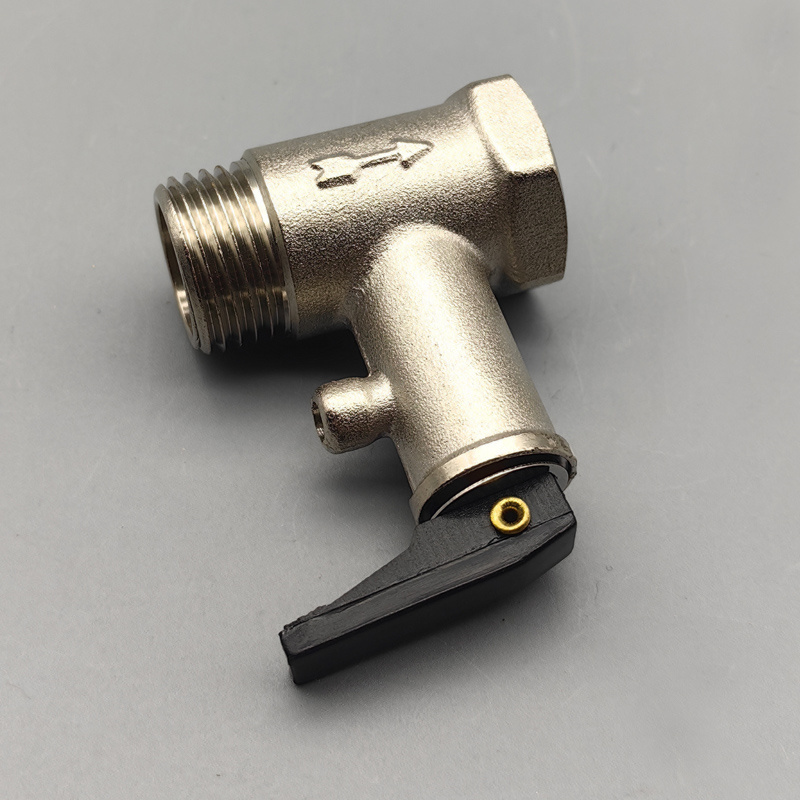 Heater Brass safety valve ,1/2'' and 3/4'' brass Pressure relief valve