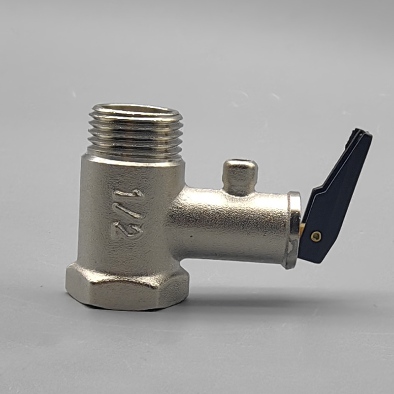 Heater Brass safety valve ,1/2'' and 3/4'' brass Pressure relief valve