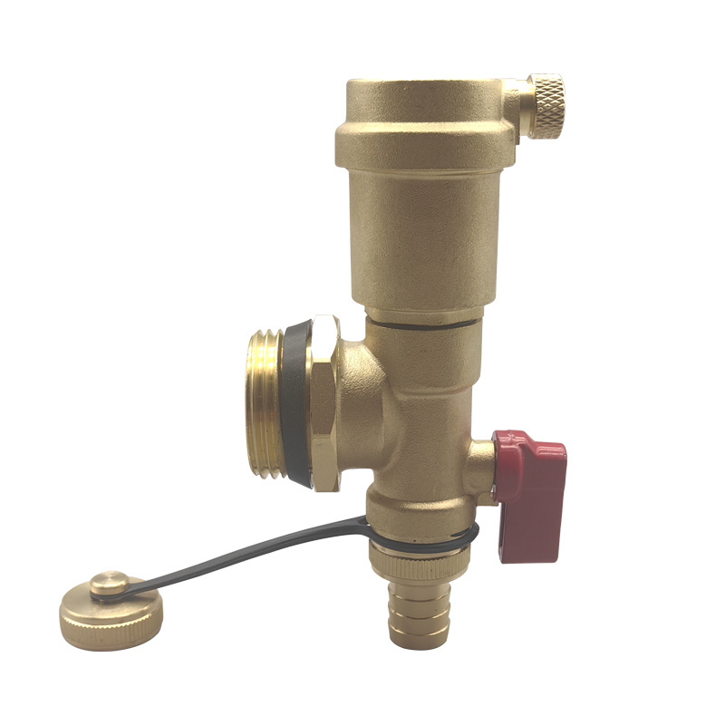 DN25 Manifold Fill and Drain Valves with Auto Air Vent