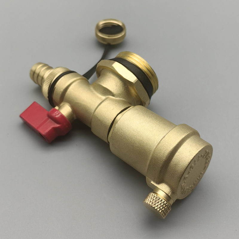 DN25 Manifold Fill and Drain Valves with Auto Air Vent