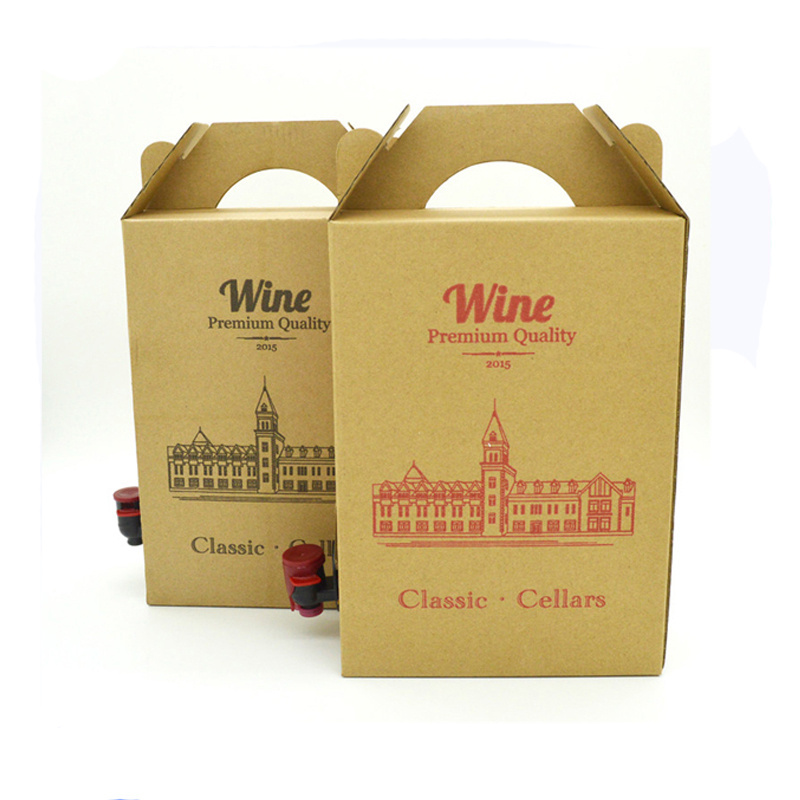 Wine storage bag gift box aluminum foil Wine bag in box