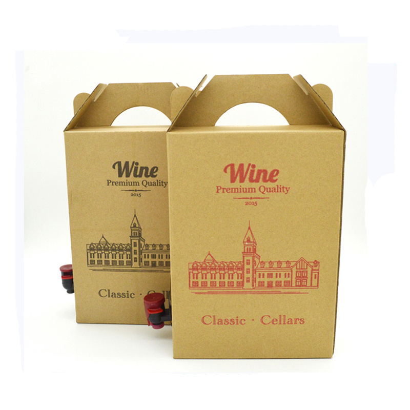 Wine storage bag gift box aluminum foil Wine bag in box