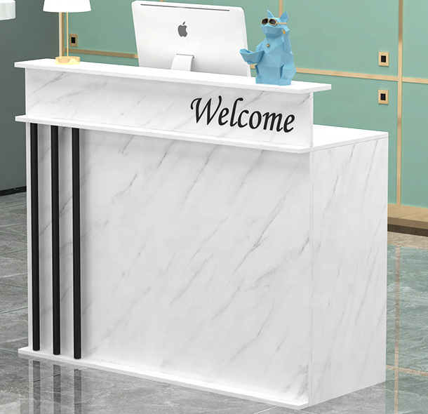 Hot Sale Modern Hair Salon Beauty Spa Salon Reception Desk Checkout Counter