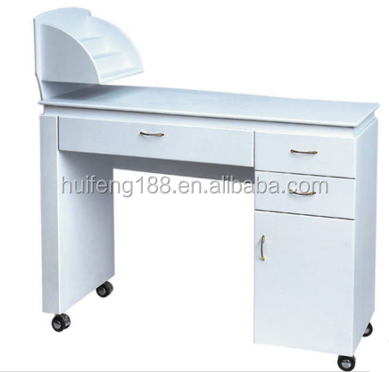 Hot Sale Nail Beauty Salon White Manicure Table