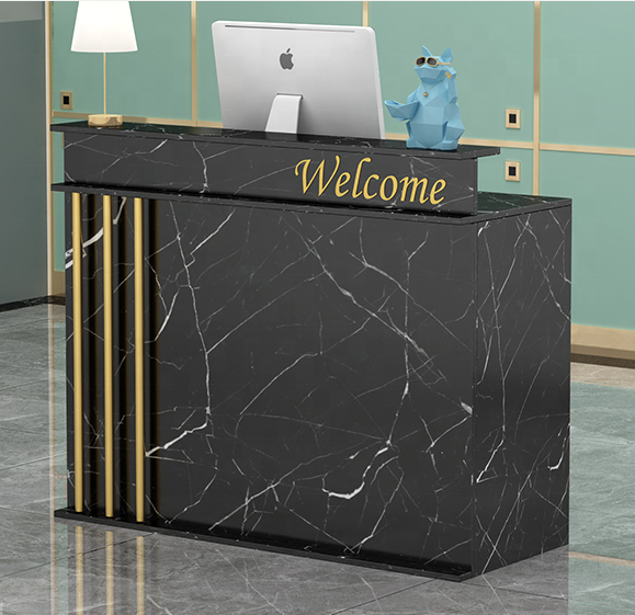 Hot Sale Modern Hair Salon Beauty Spa Salon Reception Desk Checkout Counter