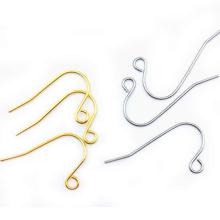 online shopping jewelry Findings Simple lead free Stainless steel Earring Hooks for Earring Making