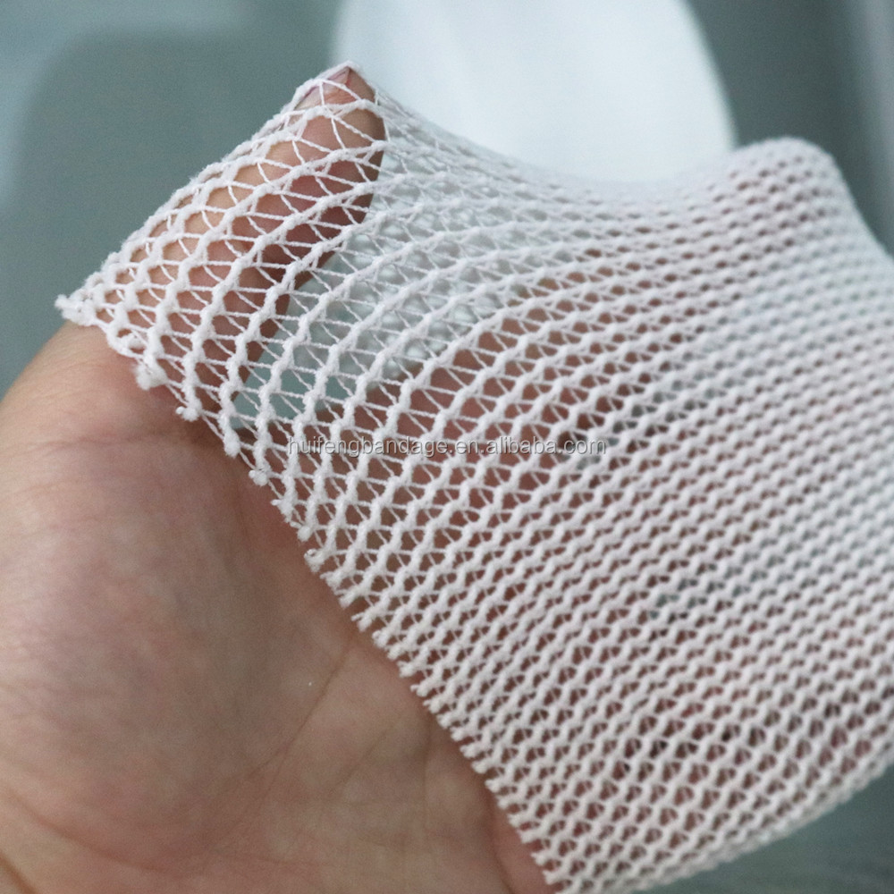 Mesh tubular elastic net bandage