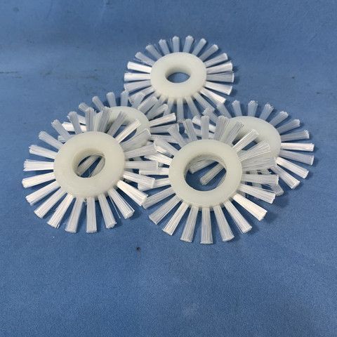 Disc round nylon polishing wheel glue brush