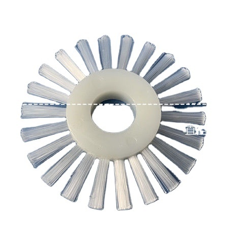 Disc round nylon polishing wheel glue brush