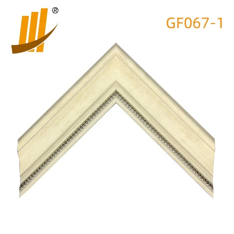 Huifeng Polystyrene Frame Wood-like PS Plastic Photo Frame L shape Picture Frame Moulding