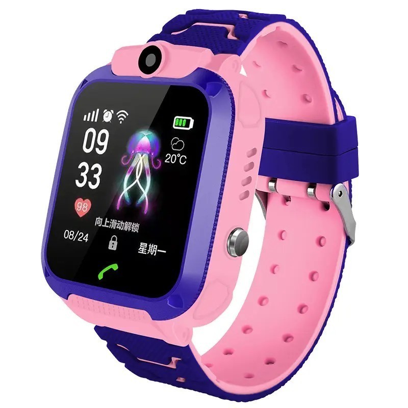 Q12 children's smart watch sos phone 1.44 inch waterproof watch smartwatch sim card kids smart watch