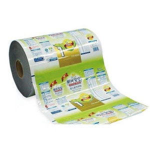 Custom Printed Food Grade Eco Friendly Bopp Laminated Film Flexible Sachet Plastic Roll Film For Packaging