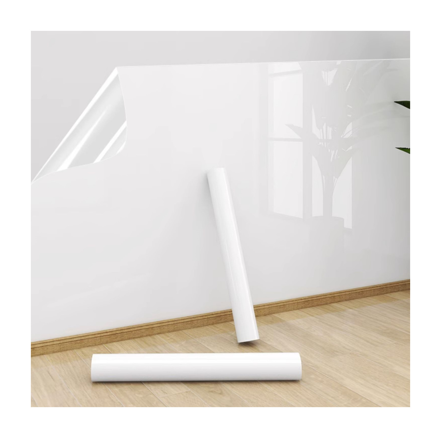 40cm X 300cm Wall Protector Sheet Electrostatic Wall Protective Film Matte Static Cling Protection Film For Painted Wall