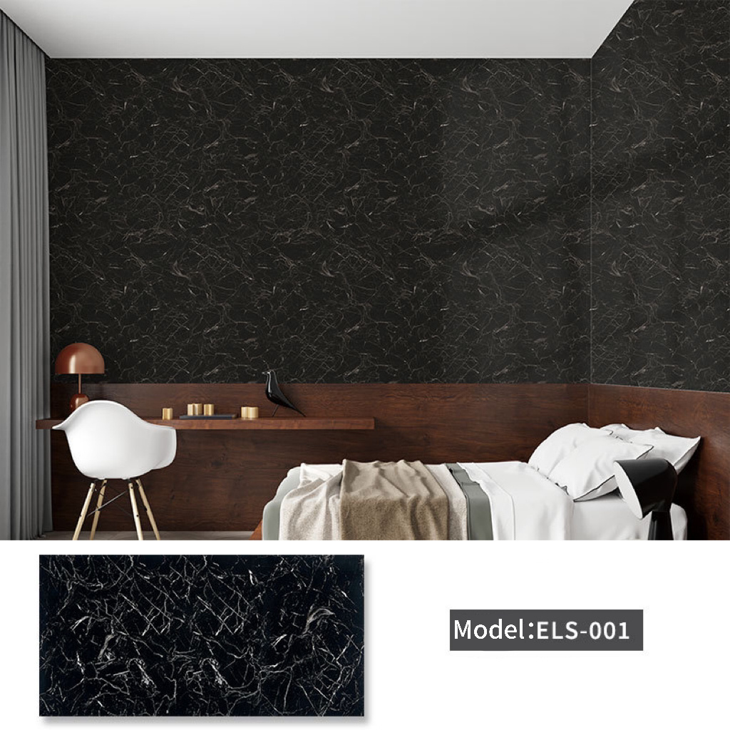 Cheap 3D Foam Wall Tiles Indoor Adhesive Wallpaper Foam Marble Look Tile 30*60 Peel And Stick Wall Stickers