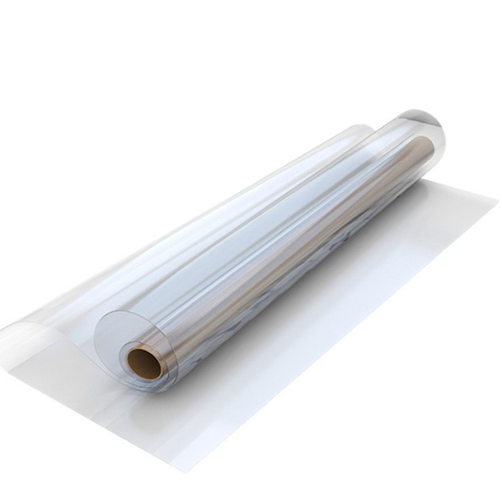 Clear Vinyl Tablecloth Protector Waterproof Oil-Proof PVC PET TPH Transparent Sheet Rolls Table Cover Furniture Protection Film