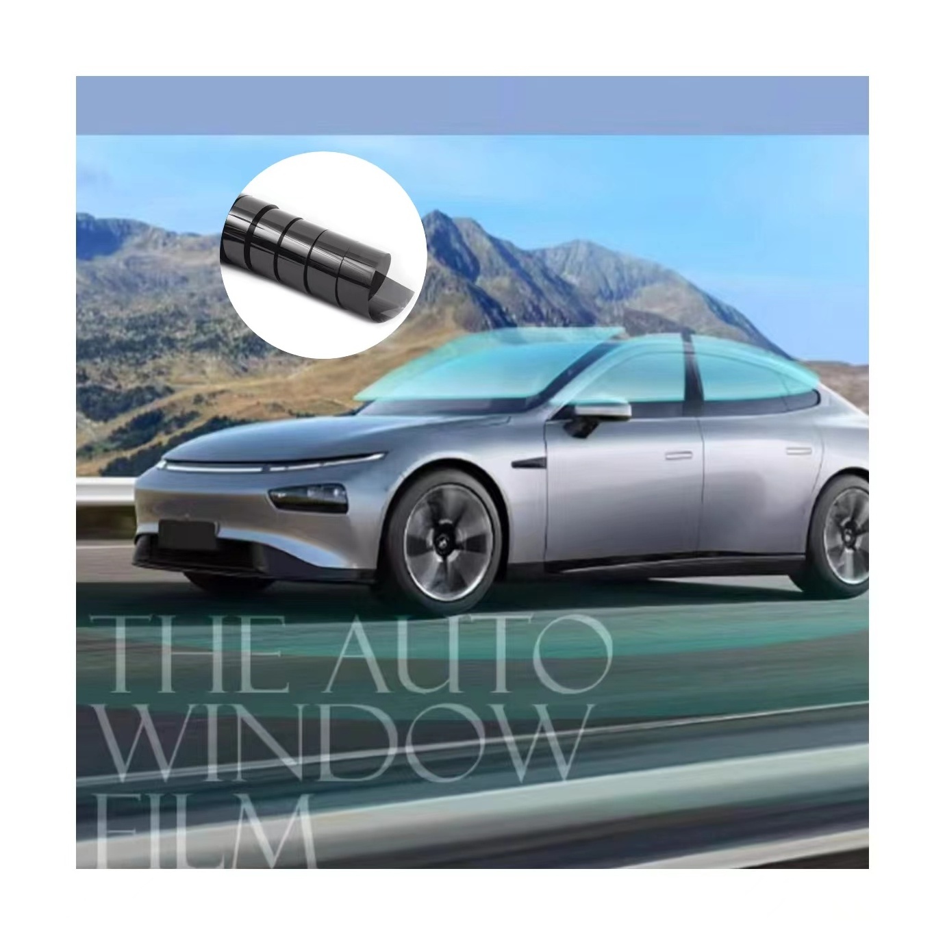 Solar Film Car Window Tint Film Safety Window Tinting Nano Ceramic Windshield Privacy Security Film anti Explosive window tints