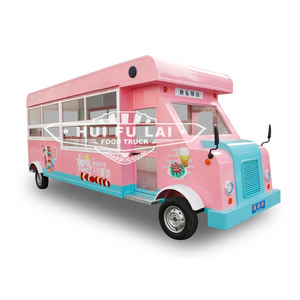 Electric Beach Food Truck Coffee Carts Food Van Trailer Mobile Restaurant snack machines food truck Customised Galvanized Sheet