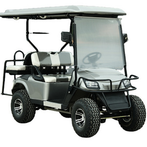 Custom Electric Club Car Precedent Hinged Golf Car Tinted Windshield Cart