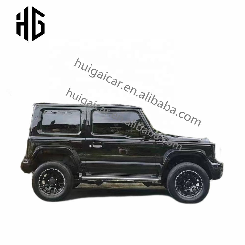 Good Fitment Whole Set AMG G63 Body Kit Bumper Lips For Suzuki Jimny Front Engine Hood Covers Auto Parts