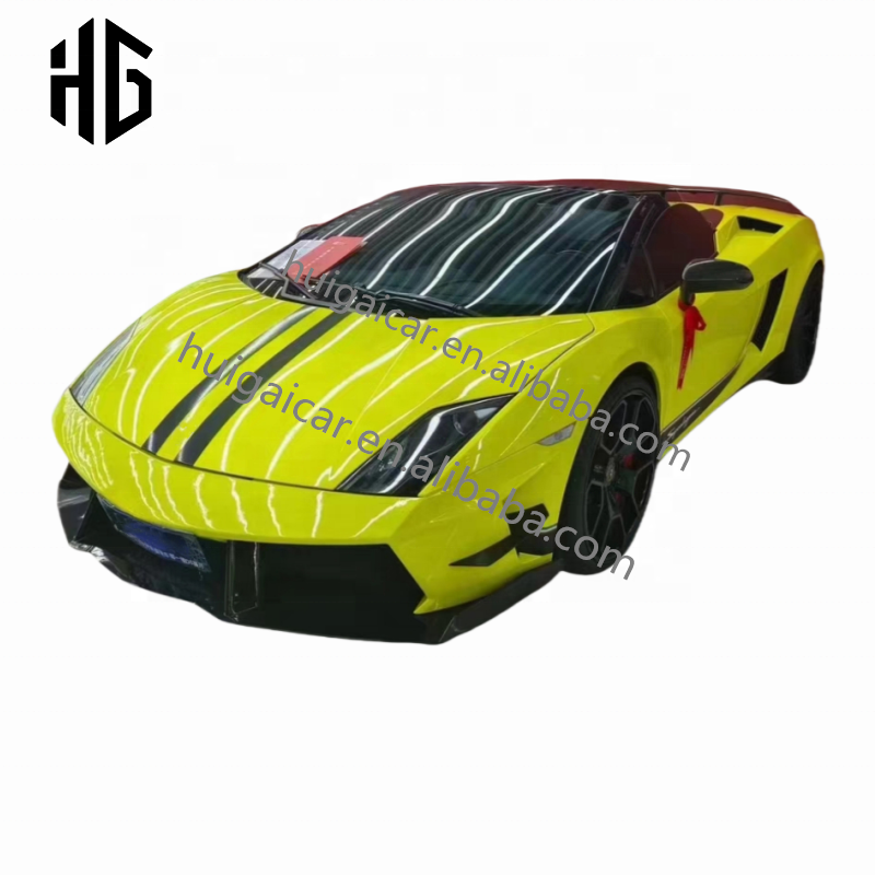 Upgrade to Revozport Style LP550 Car Bumper Kit For Lambo Gallardo Front Body Bumper Spoiler Lip Auto Parts