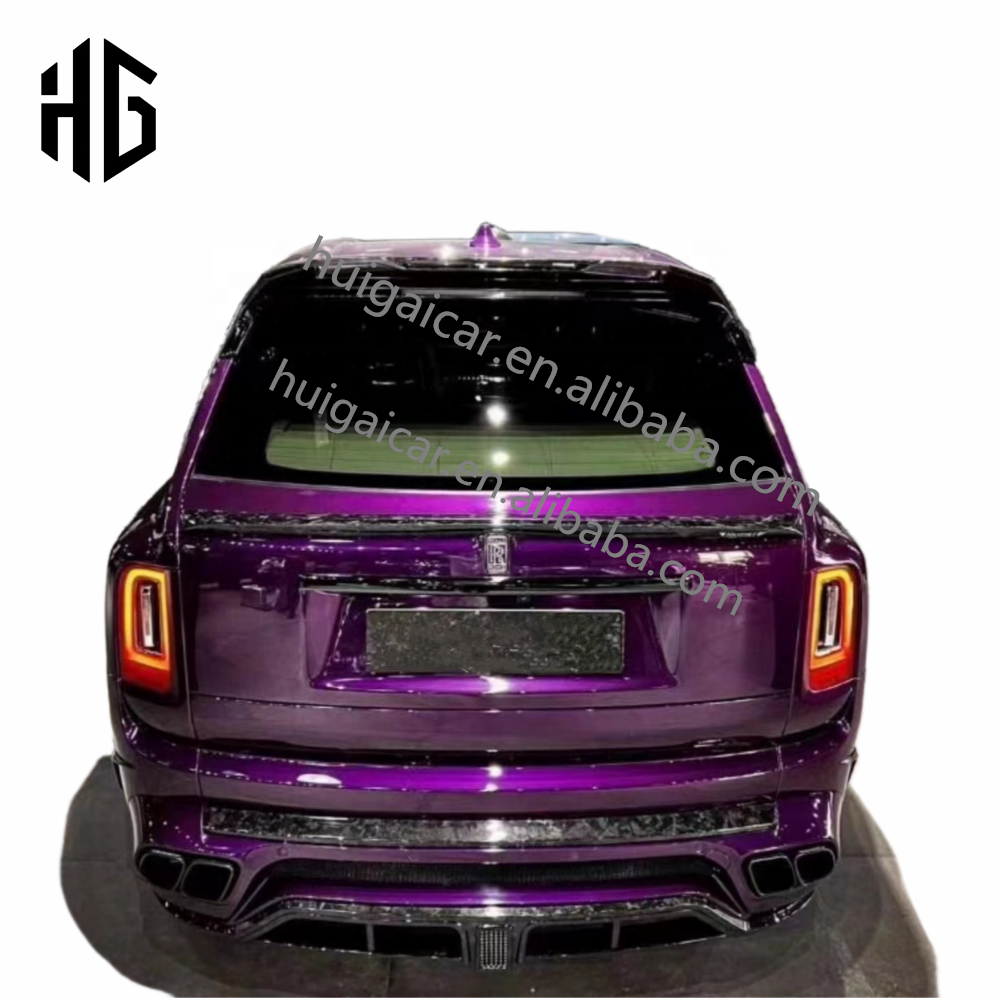 New Arrival MSY Style FRP Front Bumper Chin Rear Bumper Side Skirt Car Tuning Body Kit For RR Cullinan