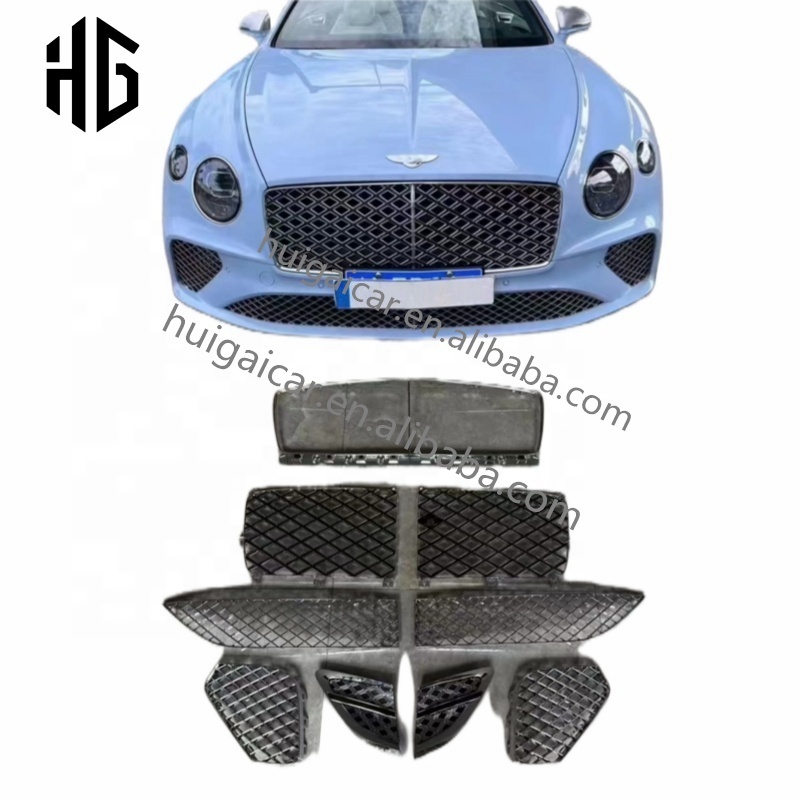 Best Price Car Front Bumper Grills Parts For Bentley Continental GT GTC Bumper Grill Surround Auto Accessories