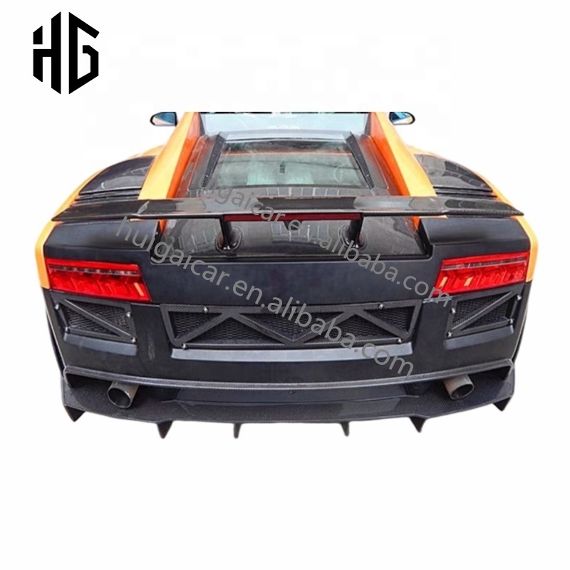 LP550 Racing car diffuser parts for lambo gallardo lp550 carbon fiber rear lips bumper kit