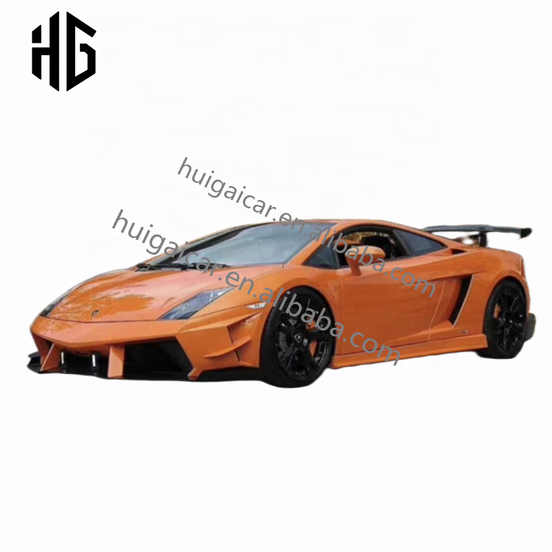 Upgrade to Revozport Style LP550 Car Bumper Kit For Lambo Gallardo Front Body Bumper Spoiler Lip Auto Parts