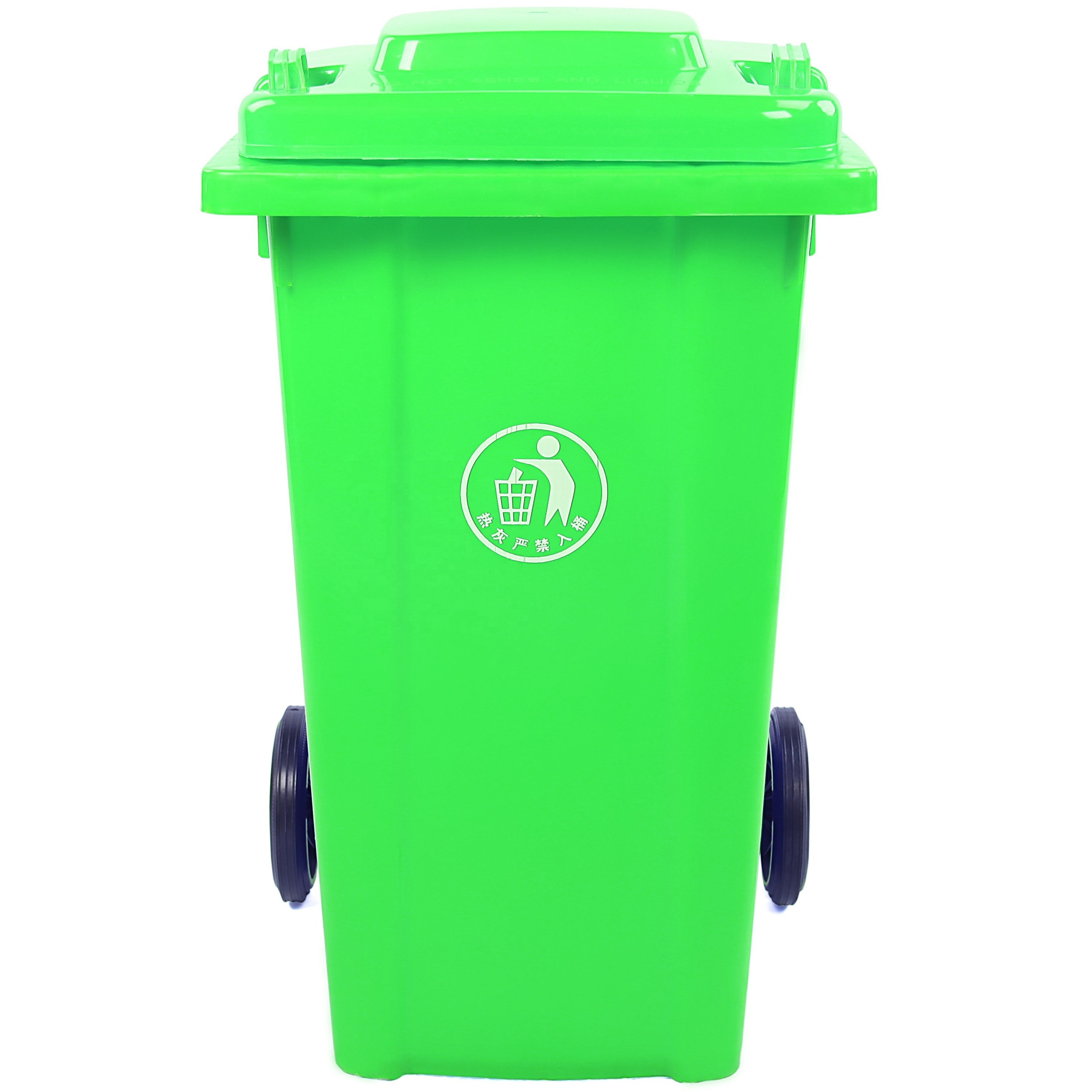 Direct factory hotel home hospital wheelie outdoor trash can metal garbage waste 240l