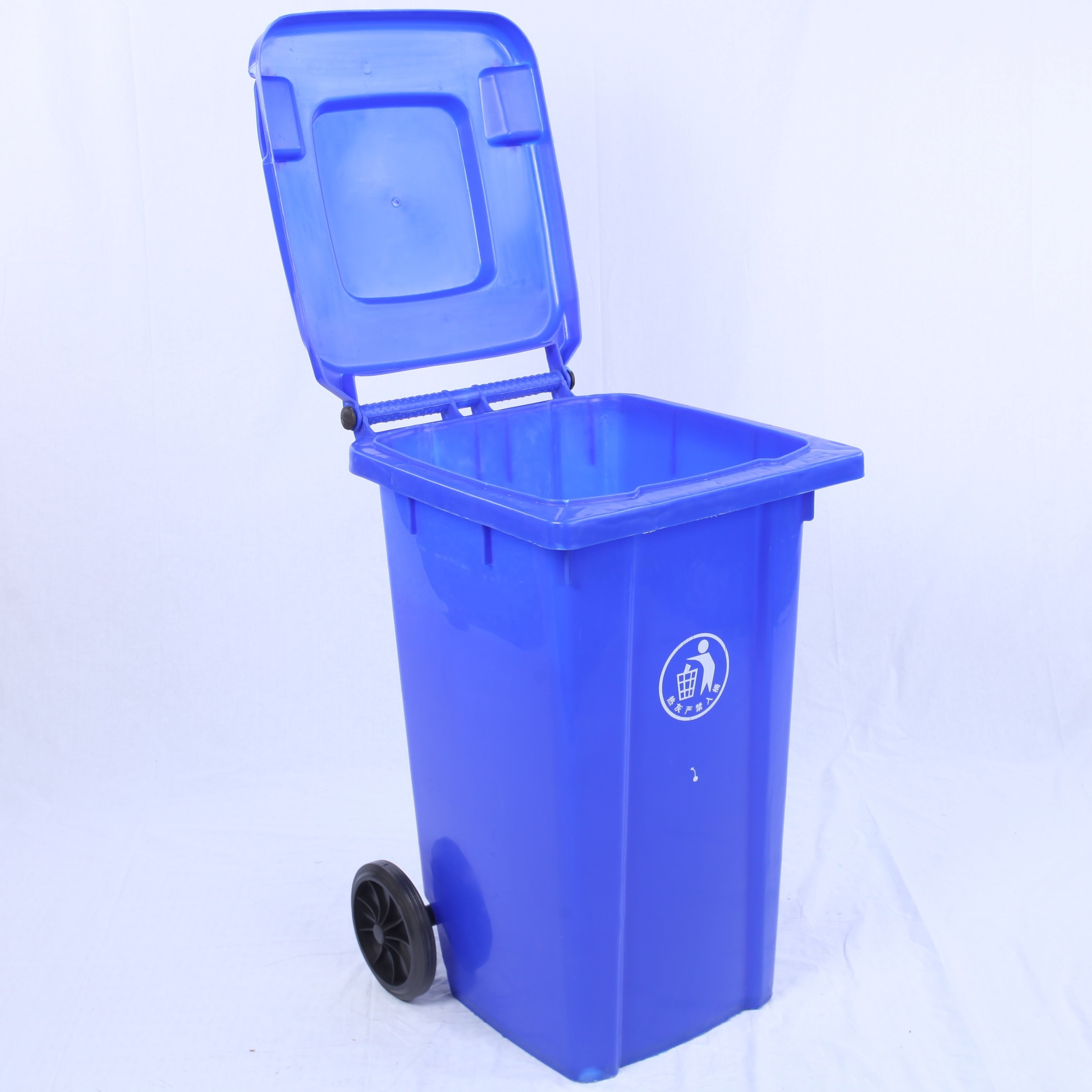 Direct factory hotel home hospital wheelie outdoor trash can metal garbage waste 240l