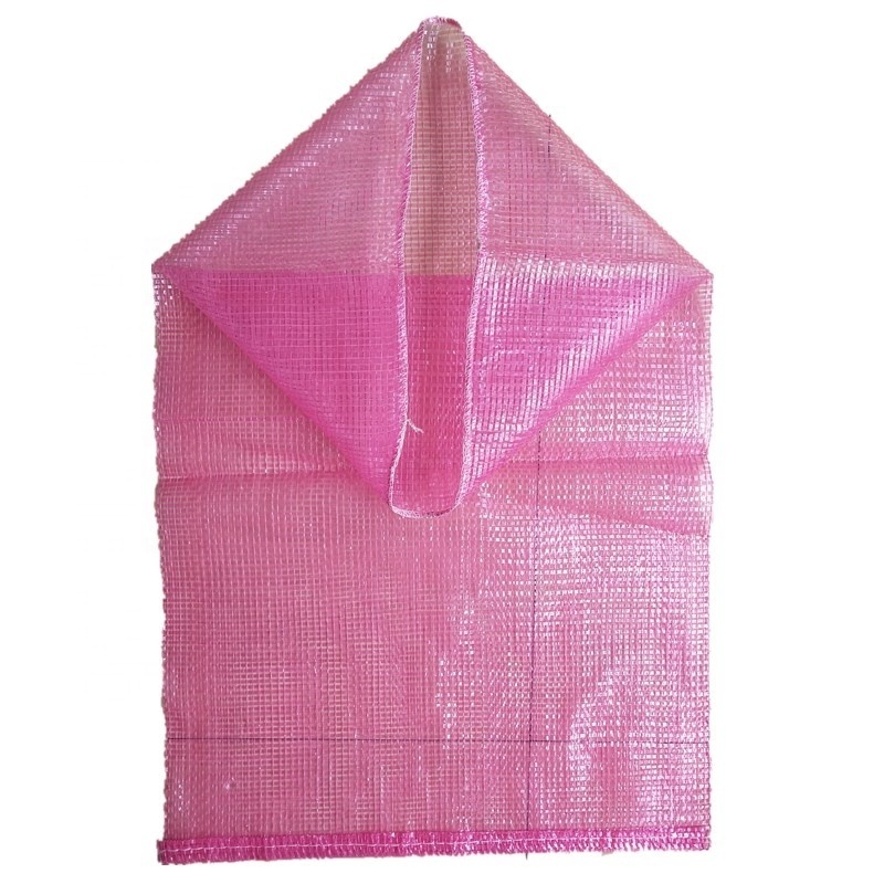 China Reliable Factory Custom Plastic Mesh Net Bags For Packing Vegetable Fruit Orange Onion Potato Cauliflower okra