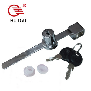 HUIGU  funiture cabinet door lock  sliding glass door lock for showcase