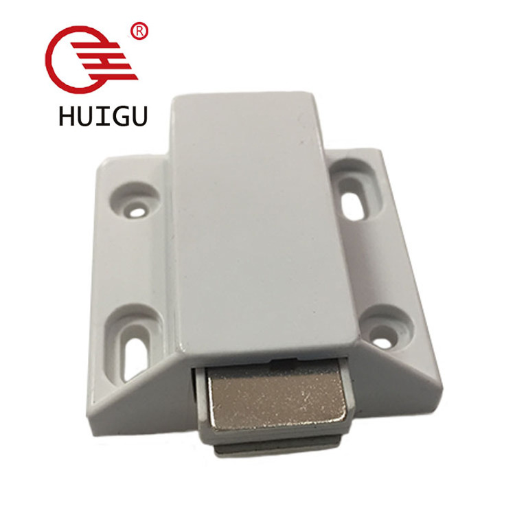 Cupboard Magnet series Rebound Magnetic Door Latch of Single Touch Magnet Catch White Wing