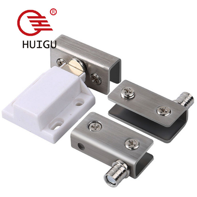 Cupboard Magnet series Rebound Magnetic Door Latch of Single Touch Magnet Catch White Wing