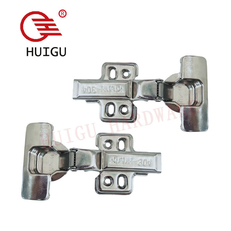 Soft Closer Stainless steel cabinet glass door hinge