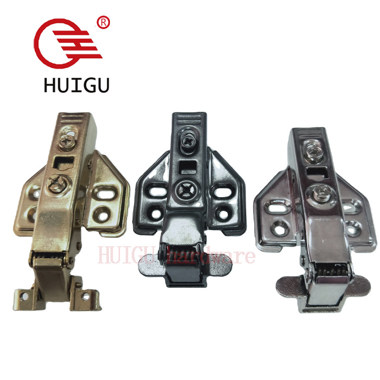 Nickel plated restaurant kitchen door hinges  Aluminum alloy bezel doors use durable soft closing hinges sound suppression