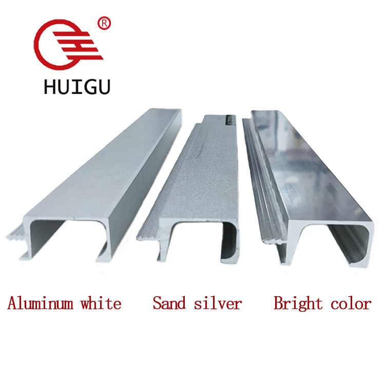 Aluminium cabinet g shape profile handle & cabinet handles for kitchen