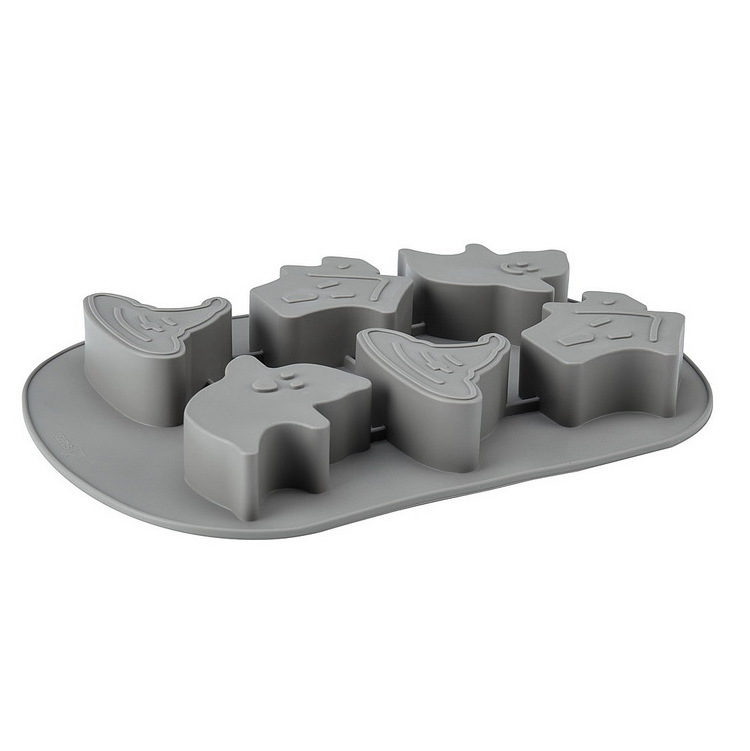 Silicone Muffin Pan - 6-Cavity Nonstick Baking Tray