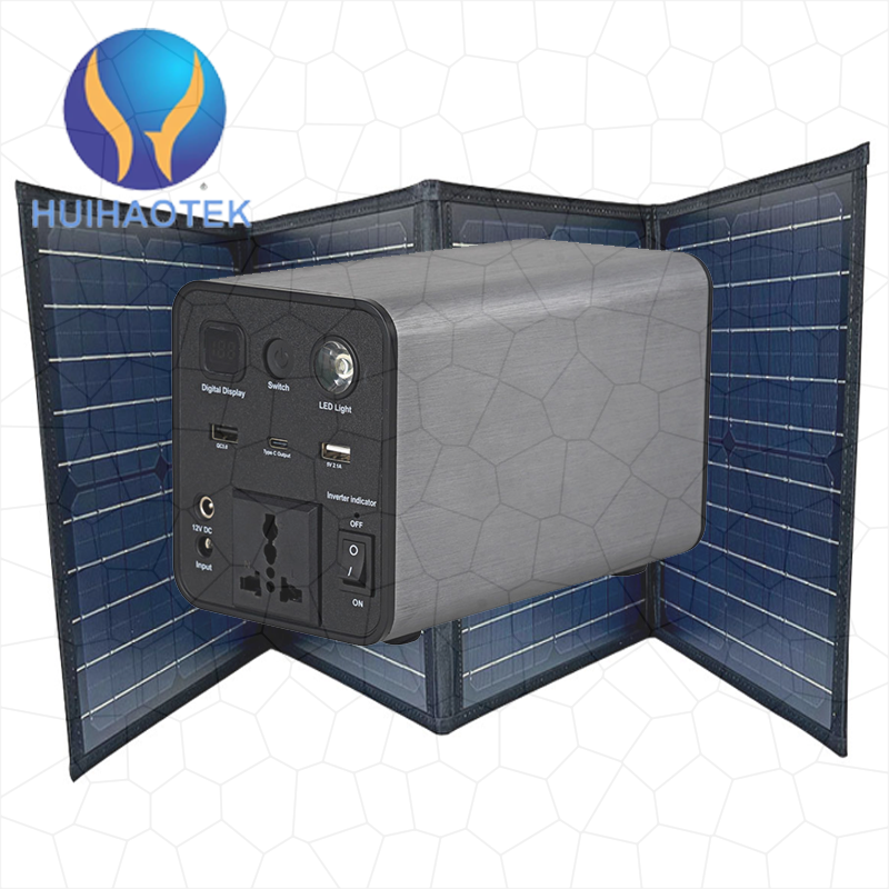 Biuble Jump Starter Halo Car & Solar System Of R&D Factory, Lithium Ion Batteries Energy Storage Battery