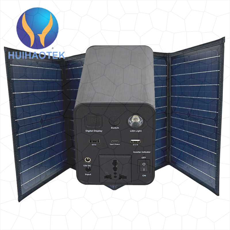 Biuble Jump Starter Halo Car & Solar System Of R&D Factory, Lithium Ion Batteries Energy Storage Battery