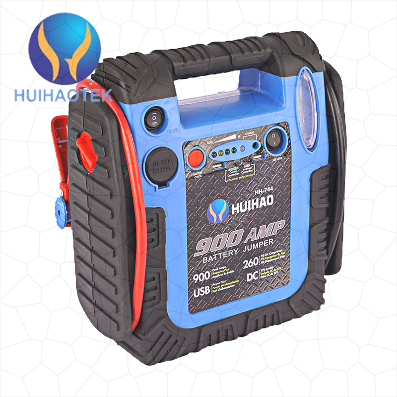 HUIHAOTEK ODM battery&spirit a8 car starter&auto batteries and OEM jump starter with air compressor