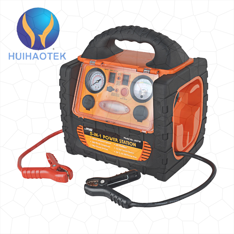 Car Charger Jump Starter Portable Air Compressor & Solar Of R&D Factory,Lead Acid Multi-Function Energy Storage Battery