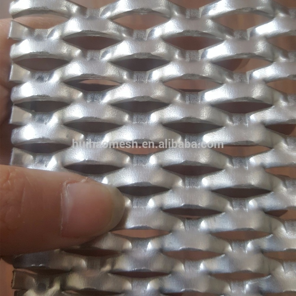 Galvanized Expanded Metal Mesh Prices , PVDF Expanded Aluminum Mesh