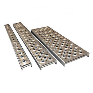 Anti skid plates perforated metal safety grating from Anping factory