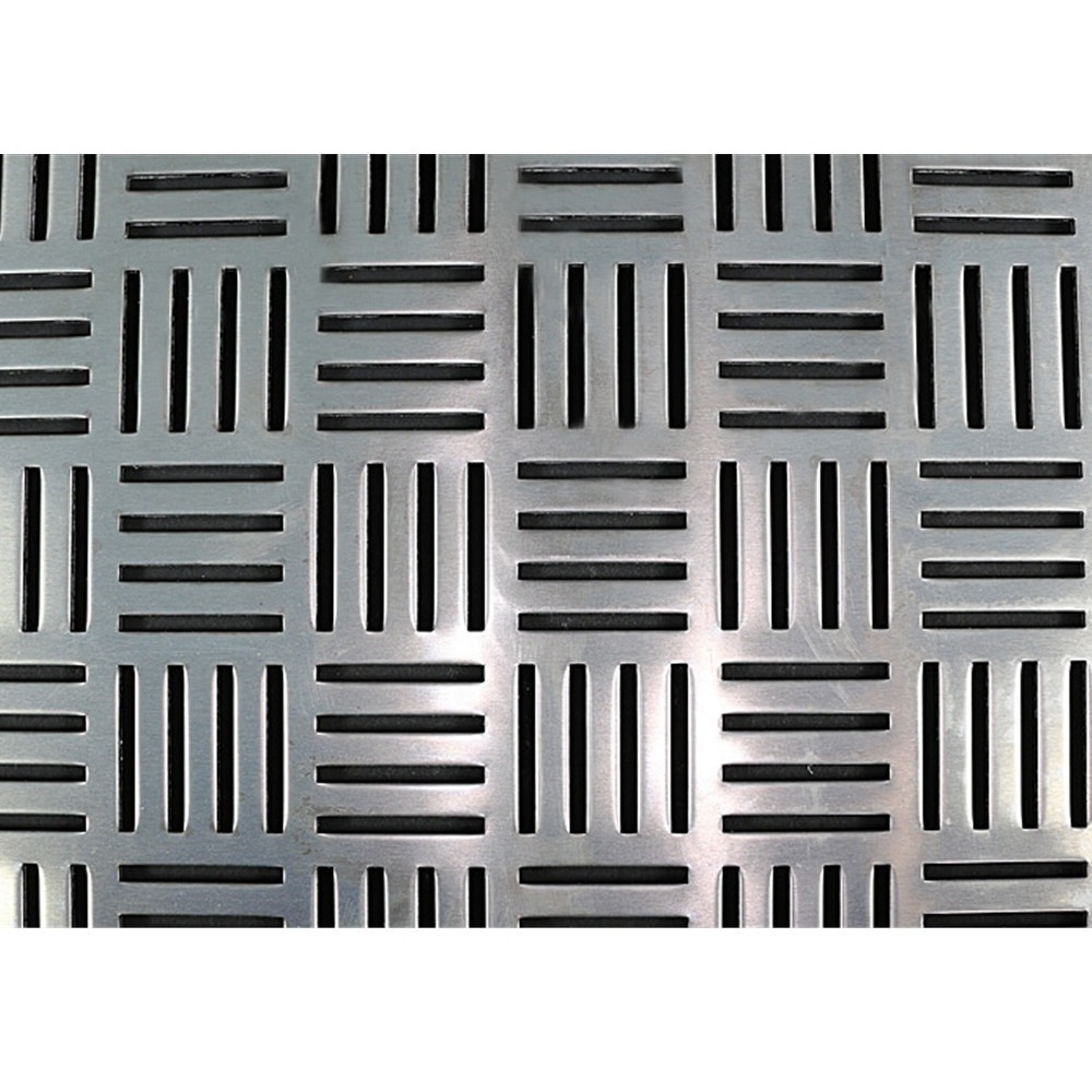 Slotted Hole Stainless Steel Perforated Mesh Sheets